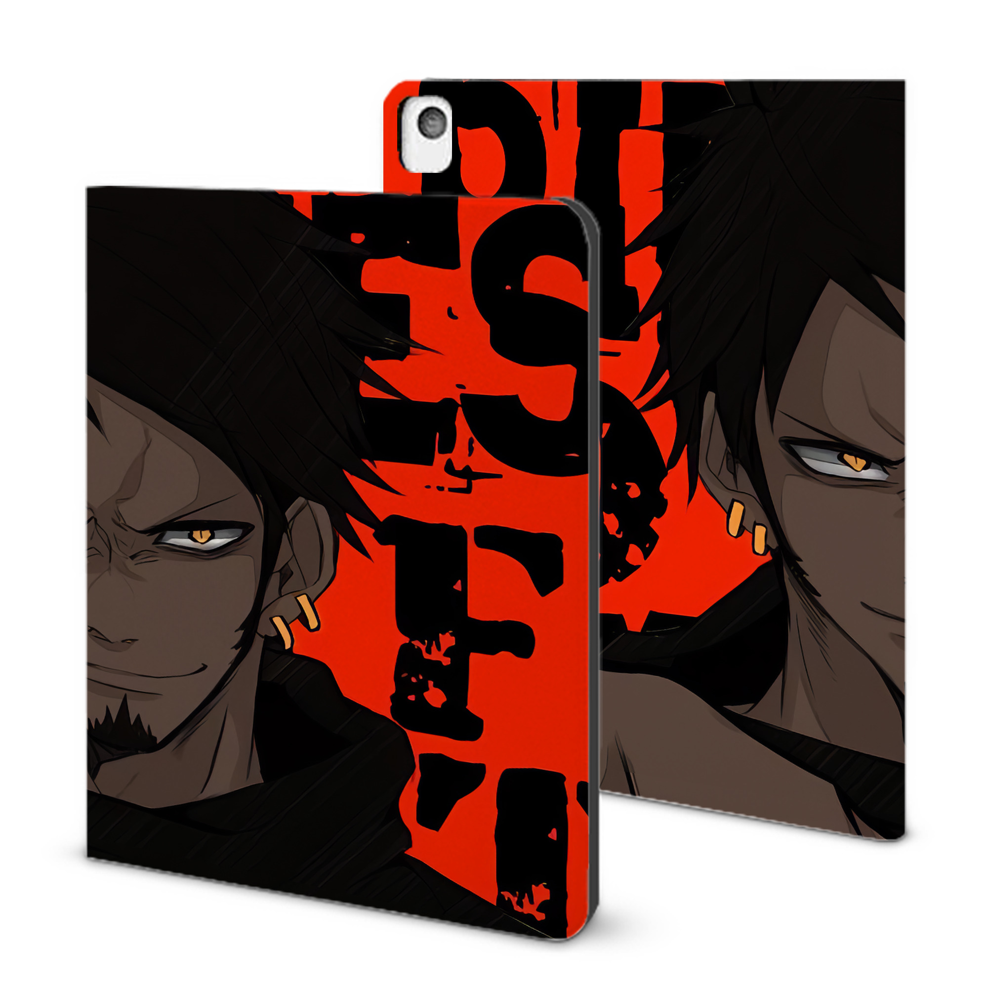（画像用） ワンピース ONE PIECE IPadケース ペンホルダー付き ブックスタイルデザイン